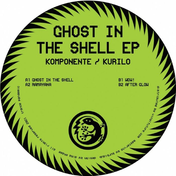 ( TP 002 ) KOMPONENTE / KURILO - Ghost In The Shell (12") Trance Pandemic Ukraine