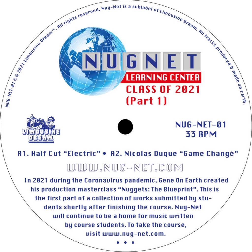 ( NUG-NET-01 ) VARIOUS ARTISTS - Class Of 2021 (Part1) ( 12" vinyl ) Nug-Net