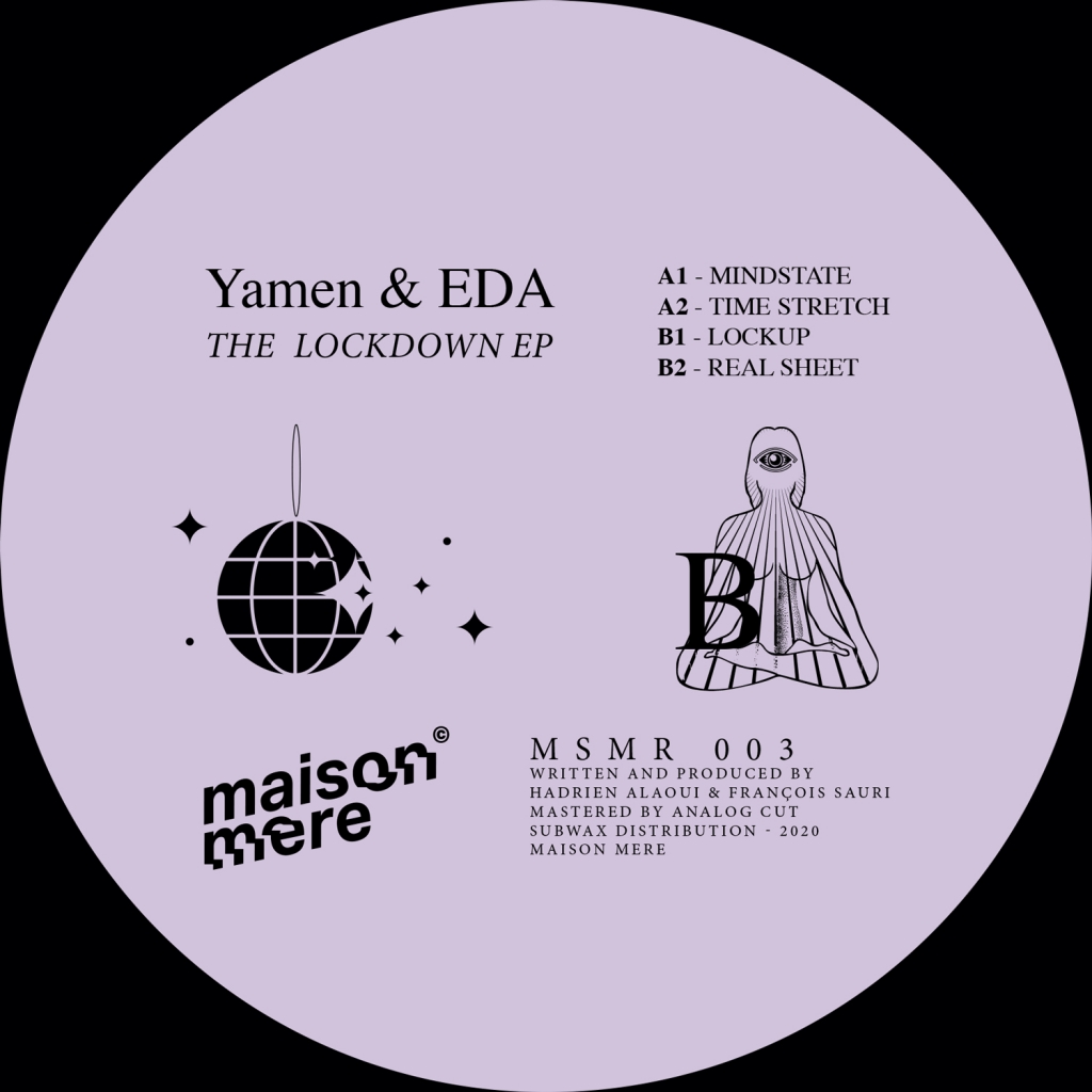 ( MSMR 003 ) YAMEN & EDA - The Lockdown EP (12") Maison Mere