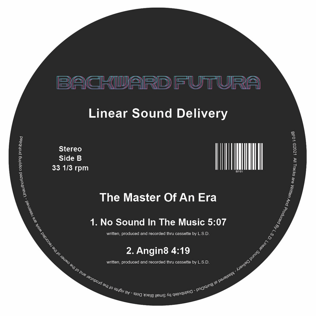 ( BF 01 ) LINEAR SOUND DELIVERY - The Master Of An Era ( 12" vinyl ) Backward Futura