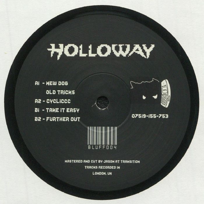 ( BLUFF 004 ) HALLOWAY - Bluff 004 ( 12" vinyl ) Bluff Records