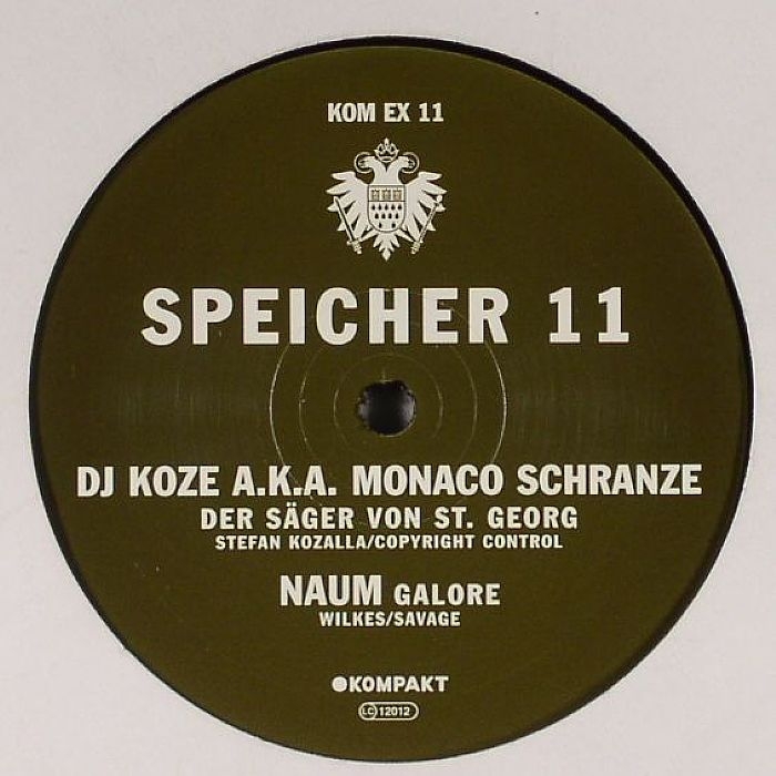 (  KOMPAKTEX 11 ) DJ KOZE (aka MONACO SCHRANZE) / NAUM - Speicher 11 (12") Kompakt Extra Germany