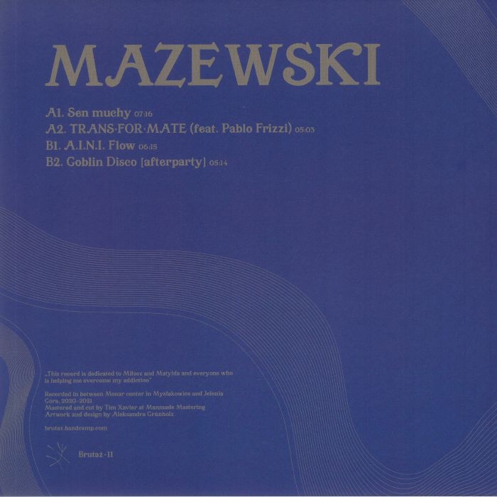 ( BRUTAZ 11 ) MAZEWSKI  - Trans For Mate (12") Brutaz