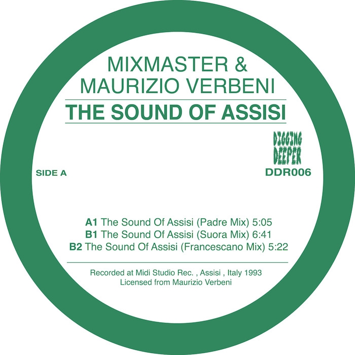 ( DDR 006 ) MAURIZION VERBENI - The Sound Of Assisi ( 12" ) Digging Deeper Music