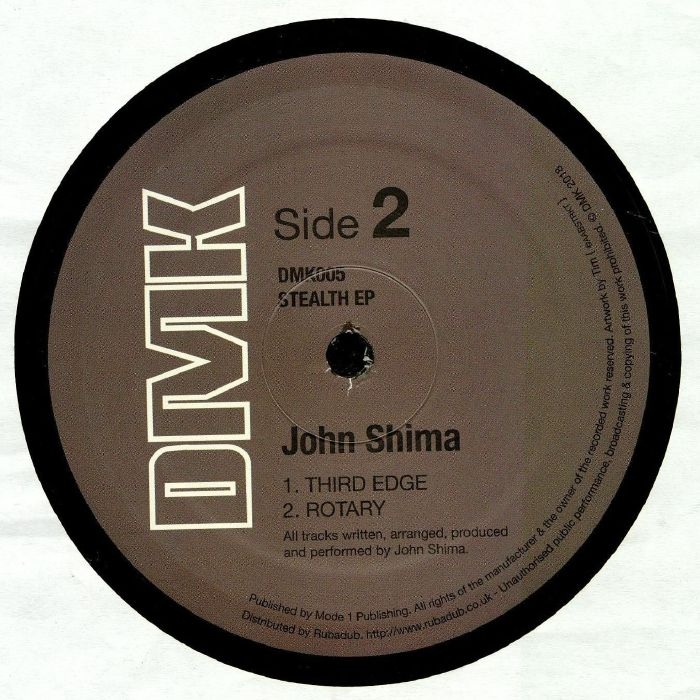 ( DMK 005 ) John SHIMA - Stealth EP (heavyweight vinyl 12") DMK