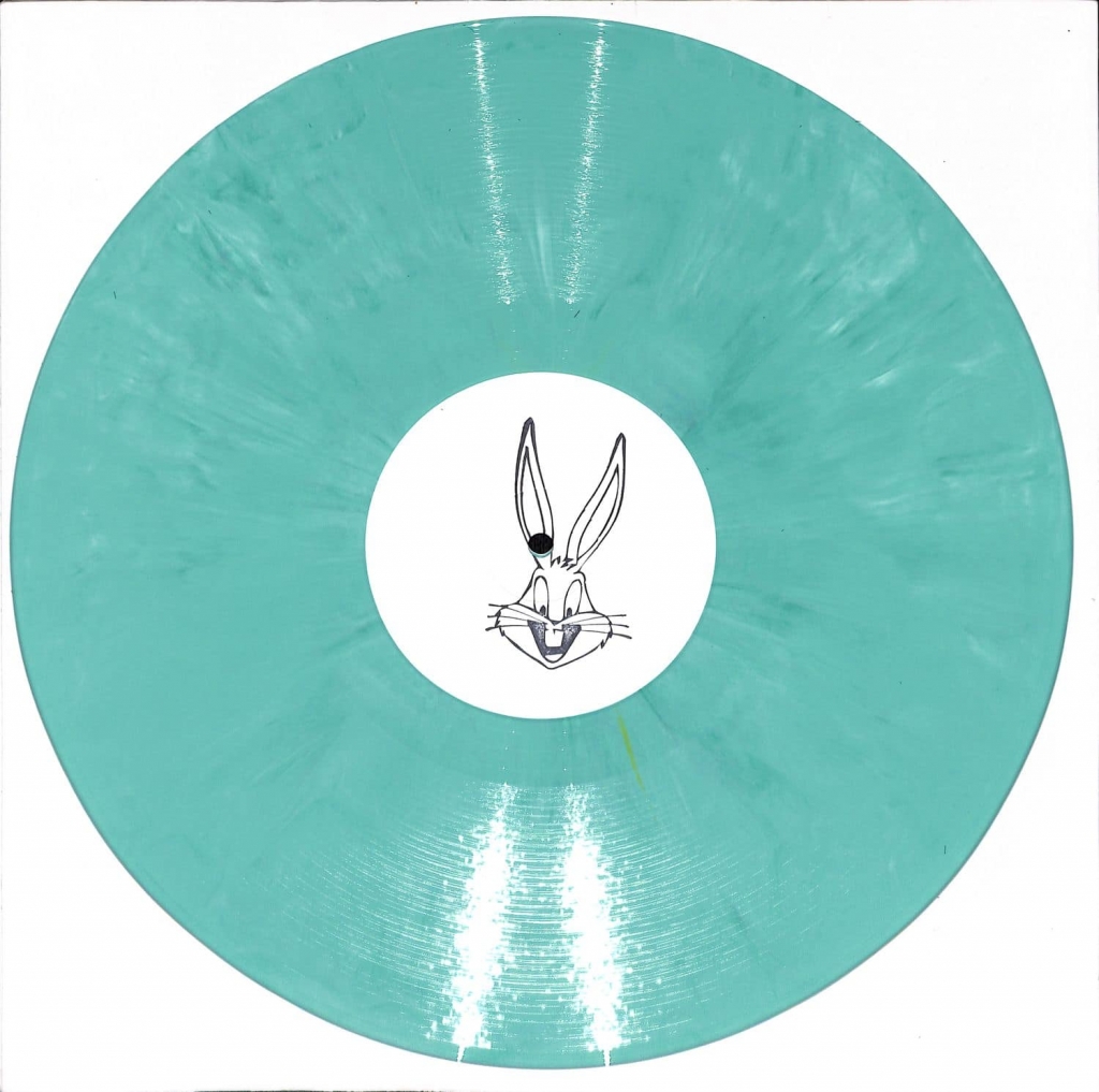 ( Tooneylunes 001C ) Bugs Bunny - 001 (White Green VINYL ONLY / 180G ) Tooney Lunes