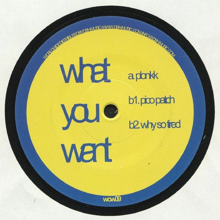 (  WOW 009 ) TIJN - Musicbox EP (12") What You Want