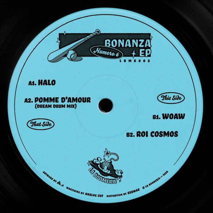 ( LBMR 003 ) NUMERO 6 - Bonanza EP ( 12" ) La Boomerie