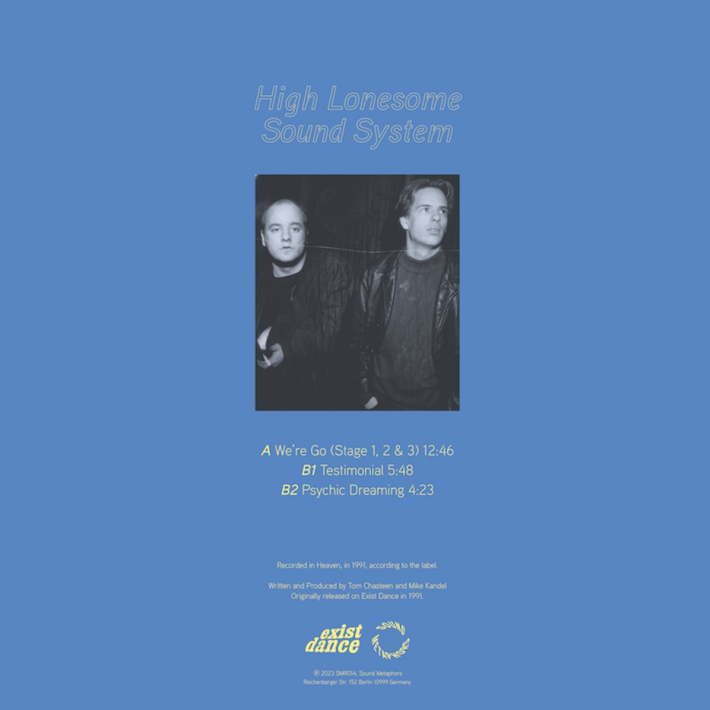 ( SMR 014 ) HIGH LONESOME SOUND SYSTEM - We're Go ( 12" ) Sound Metaphors Records