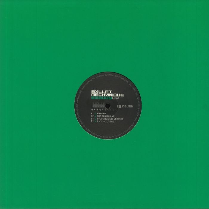 ( DSRX 20 ) BALLET MECHANIQUE - Embody EP (12") Delsin