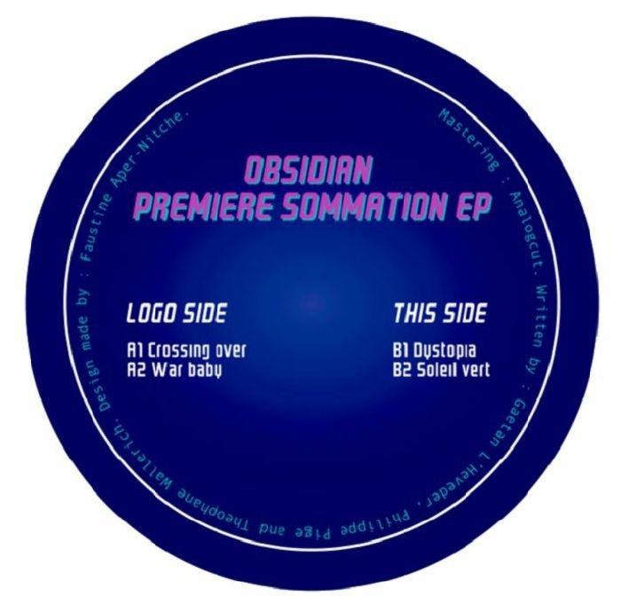 ( PLCN 001 ) OBSIDIAN - Premiere Sommation EP (12") Parallel Connection