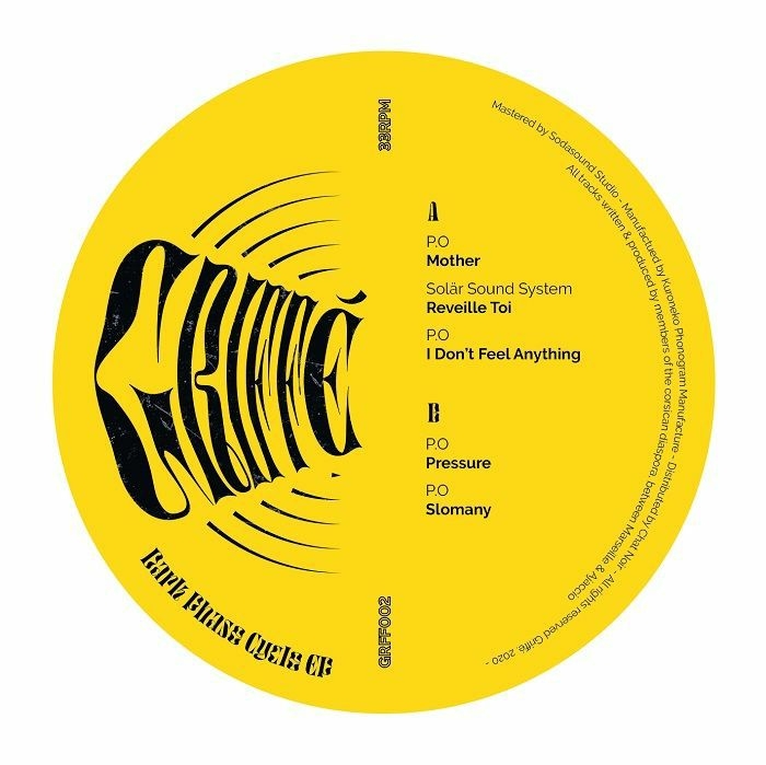 ( GRFF 002 ) PO / SOLAR SOUND SYSTEM - Dark Phase Cycle (RESTOCK 12" limited to 300 copies) Griffe