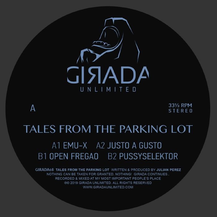 ( GIRADA 08 ) Julian PEREZ - Tales From The Parking Lot (12") Girada Unlimited Spain