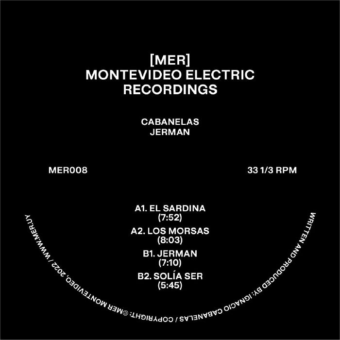 ( MER 008 ) CABANELAS - Jerman EP (12") Montevideo Electric Recordings Germany