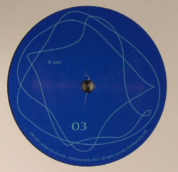 ( DRT 003 ) DJ WADA - The Blue Door (heavyweight vinyl 12") - DIRRETA