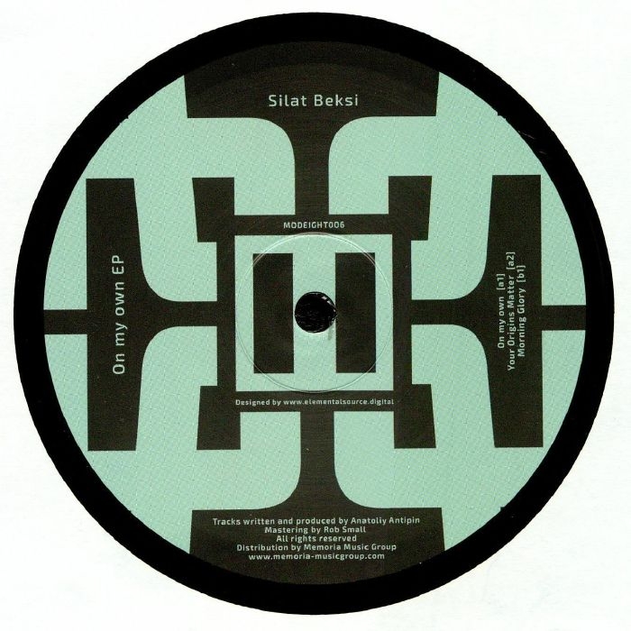( MODEIGHT 006 ) Silat BEKSI - On My Own EP (heavyweight vinyl 12") Modeight Ukraine