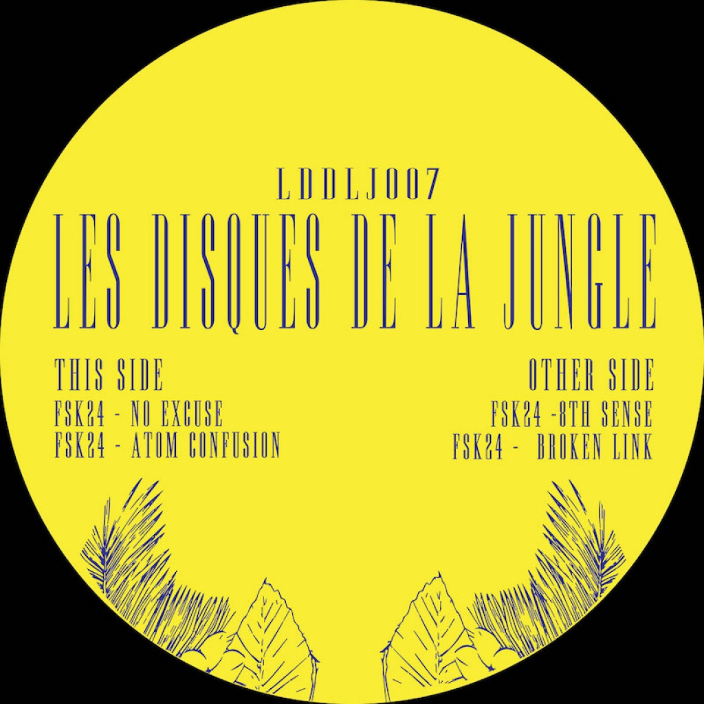 ( LDDLJ 007 ) FSK24 - Atom Confusion EP ( 12" ) Les Disques De La Jungle