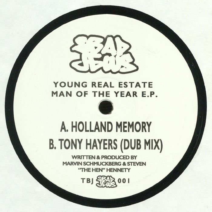 ( TBJ 001 ) TWO BAD JEWS - Young Real Estate Man Of The Year EP (140 gram vinyl 12") - Two Bad Jews Recordings
