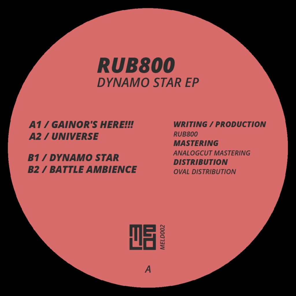 (  MELD 002 )  RUB800 - Dynamo Star EP (12") Meld