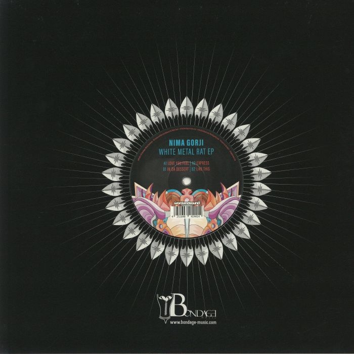 ( BOND 12051 ) Nima GORJI - White  Metal Rat EP (heavyweight vinyl 12") Bondage Germany