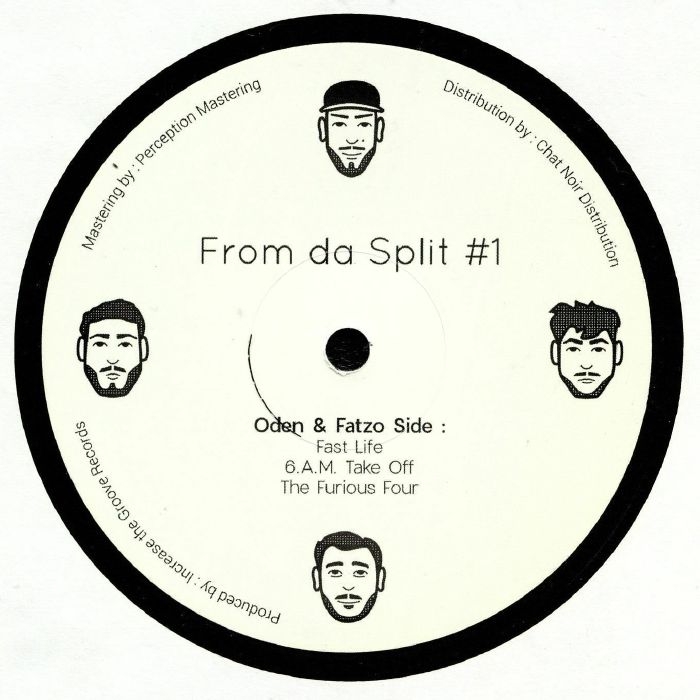 ( ITGR 009 ) ODEN & FATZO/KIZOKU / LUKS - From Da Split #1 (12") Increase The Groove France