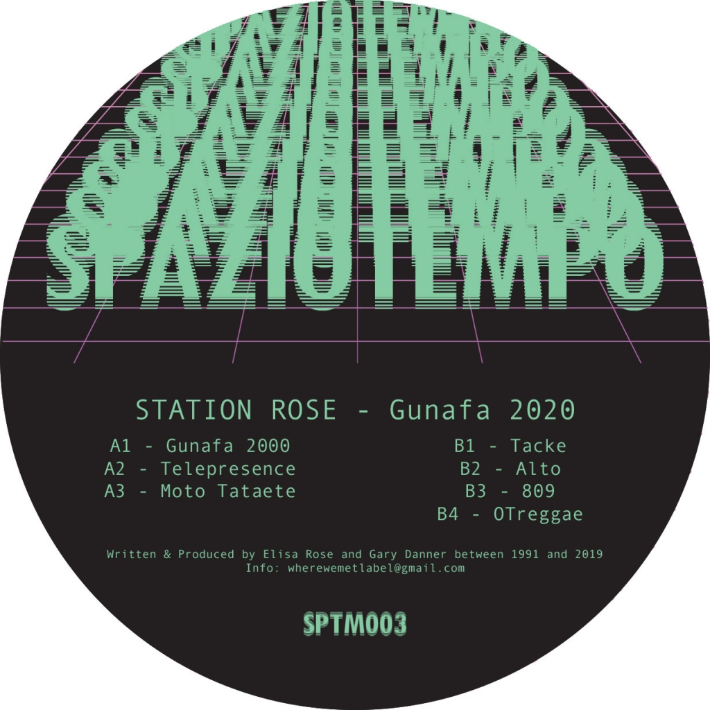 ( SPTM 003 ) STATION ROSE - Gunafa 2020 (12") Spaziotempo