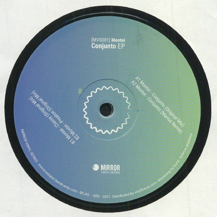 ( MVS 001 ) MONTEI -  Conjunto EP (12") Mirror Vinyl Series Argentina