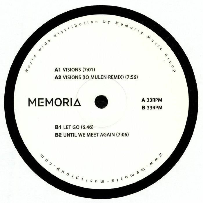 ( MEM 048 ) RED MEAT THERAPY - Visions EP (heavyweight vinyl 12") Memoria Recordings Netherlands