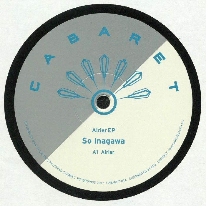 ( CABARET 014R ) SO INAGAWA -Airier EP (reissue) (12" repress) Cabaret Japan