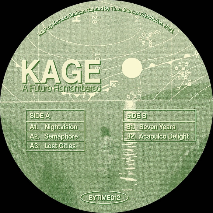 ( BYTIME 012 ) KAGE - A Future Remember ( 12" ) Curated By Time