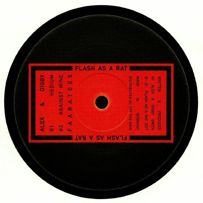 ( FAARAT 005 ) ALEX & DIGBY - FAARAT 005 - (12") - Flash As A Rat