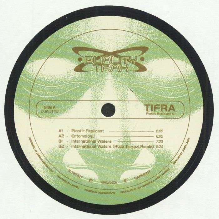 ( DUALITY 3 ) TIFRA - Plastic Replicant EP (12") Duality Trax