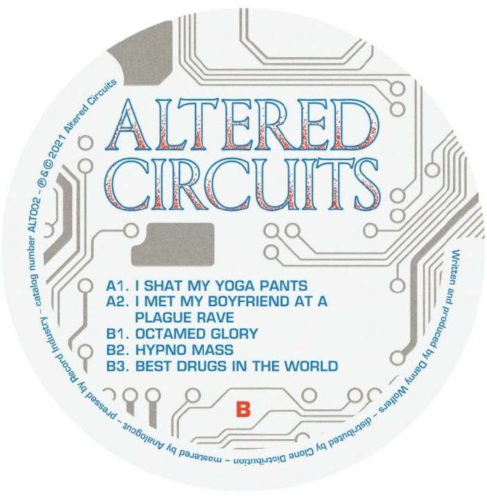 ( ALT 002 ) POLARIUS - Inner Voices Of A Clown EP (12") Altered Circuits Belgium