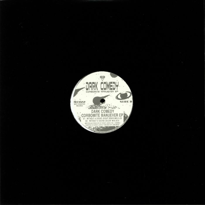 (  MC 022 ) DARK COMEDY aka KENNY LARKIN Corbomite Manuever EP (reissue  double 12") Mint Condition UK