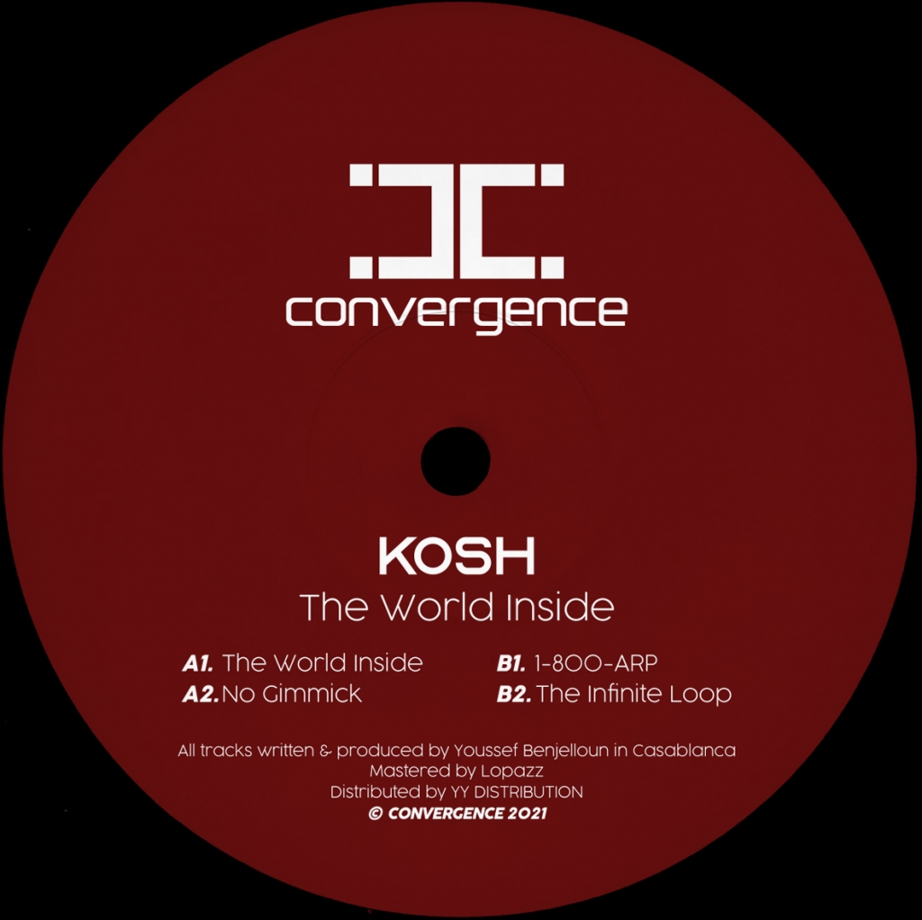 ( CONV001 ) KOSH - The World Inside (12") Convergence