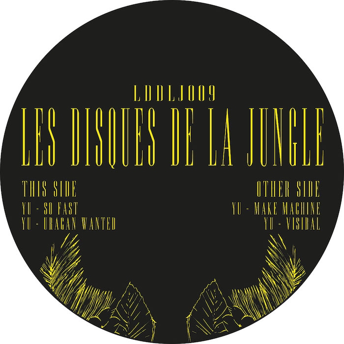 ( LDDLJ 009 ) YU - Uragan Wanted EP ( 12" ) Les Disques De La Jungle