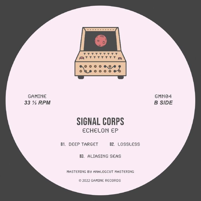 (  GMN 04 ) SIGNAL CORPS - Echelon EP (12") Gamine Spain