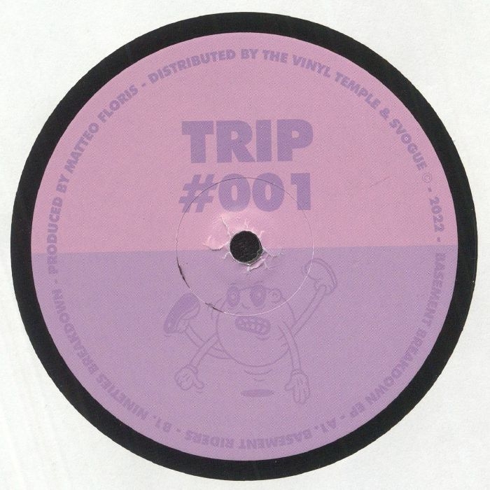 ( TRIPP 001 ) Matteo FLORIS - Basement Breakdown EP (limited 12") Tripper Spain