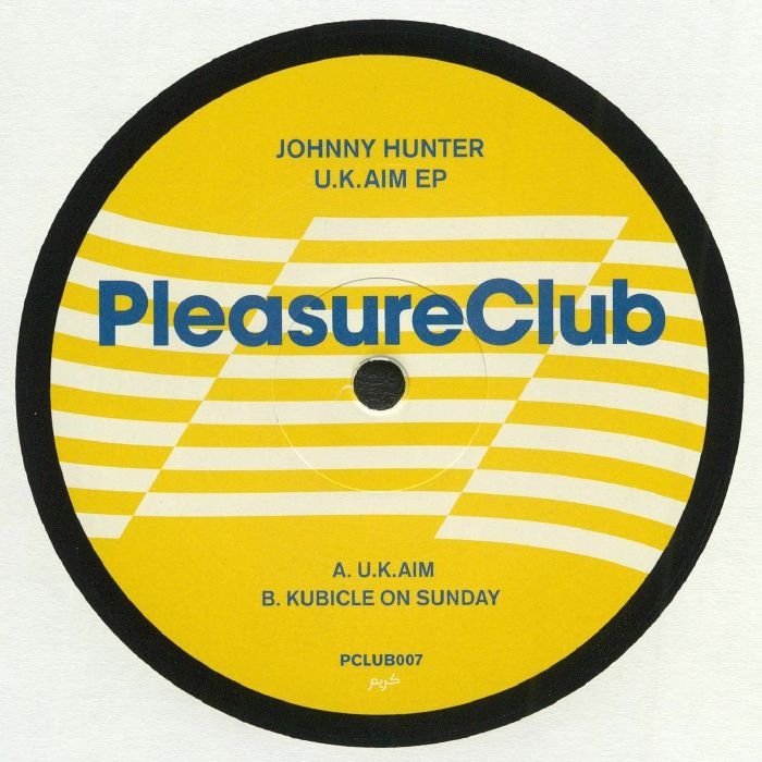( PCLUB 007 ) JOHNNY HUNTER - UK Aim EP (10") Pleasure Club