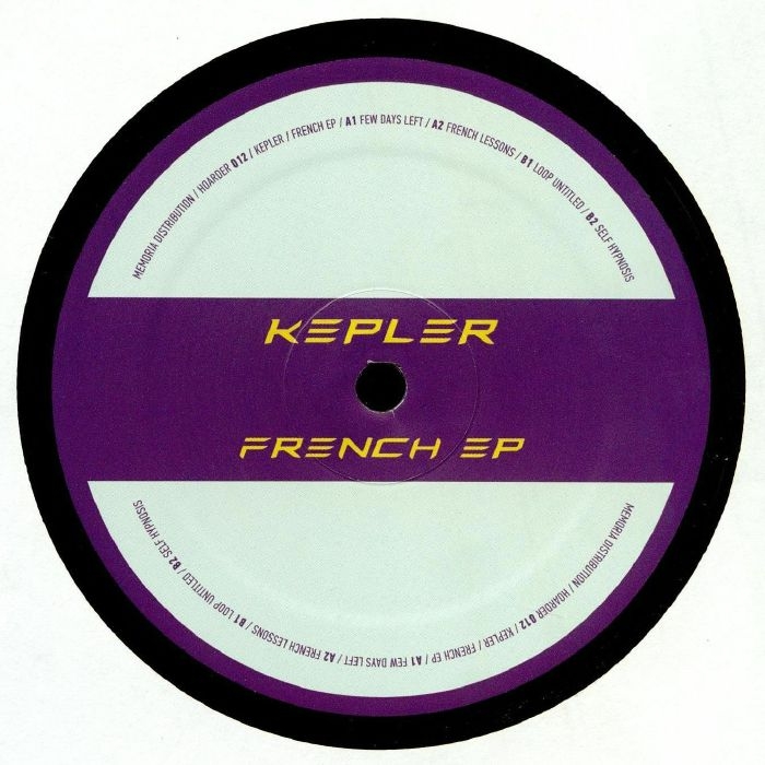 (  HOARD 012 ) KEPLER - French EP (12") Hoarder Netherlands