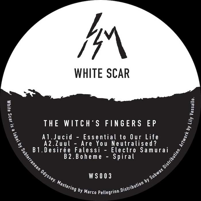 ( WS 003 ) VARIOUS ARTISTS - The Witch's Fingers EP ( 12" ) White Scar