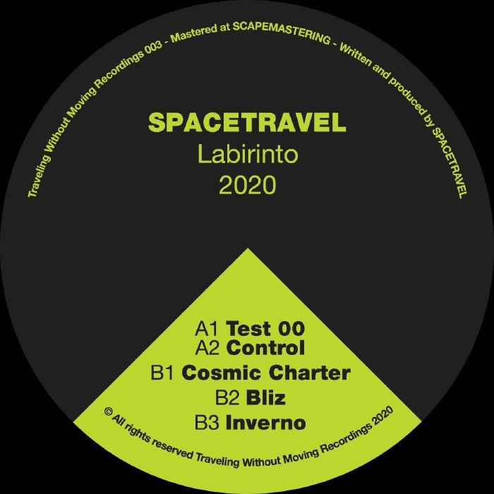 ( TWM 003 ) SPACETRAVEL - Labirinto 2020 (12") Traveling Without Moving