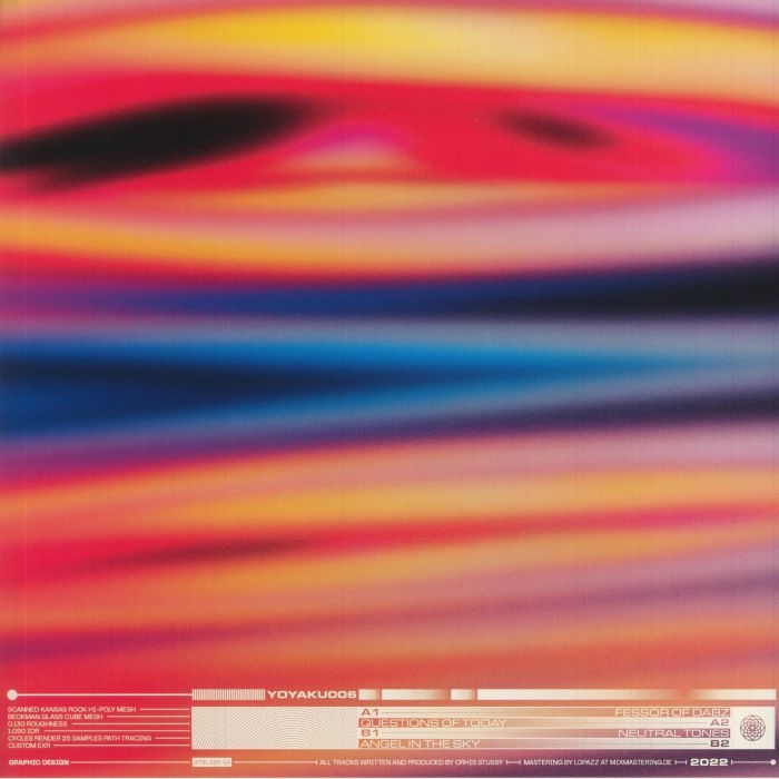 ( YOYAKU 006 ) CHRIS STUSSY - Angel In The Sky EP (limited white vinyl 12") Yoyaku France