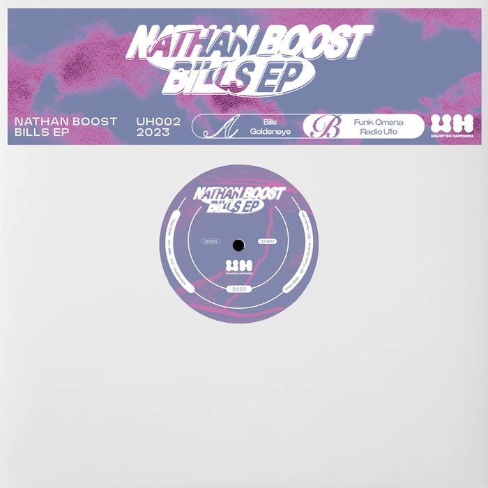 ( UH 002 ) NATHAN BOOST - Bills EP ( 12" ) Unlimited Happiness