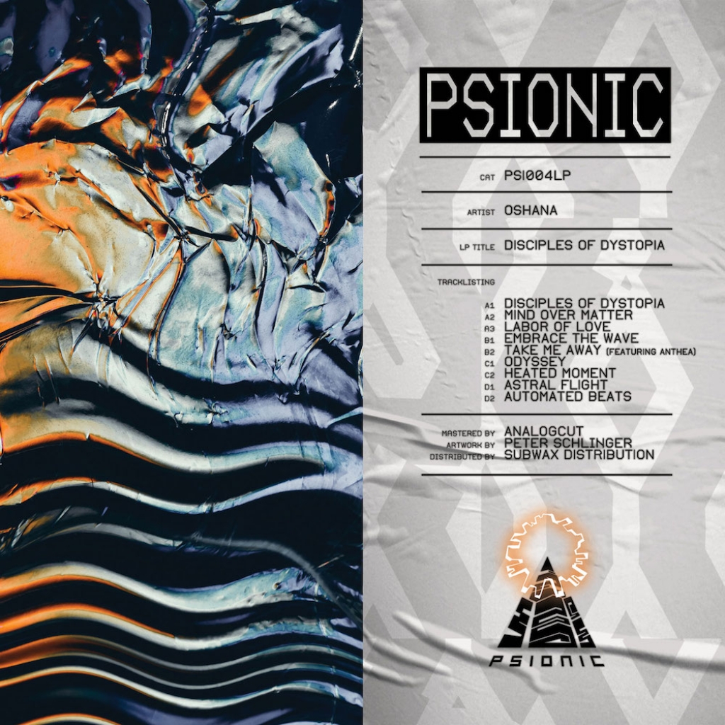 ( PSI 004LP ) OSHANA - Disciples Of Dystopia ( 2x12" vinyl ) Psionic