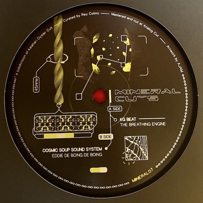 ( MINERAL 07 ) KG BEAT & COSMIC SOUP SOUND SYSTEM - MINERAL07 ( 12" ) MIneral Cuts