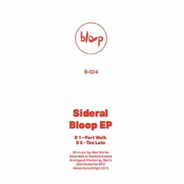 ( B 024 ) SIDERAL -  Bloop EP (12") Bloop Portugal