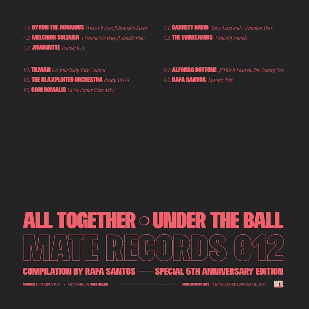 ( MATE 012 ) VARIOUS ARTISTS - All Together!! ( 2X12" ) Mate Records