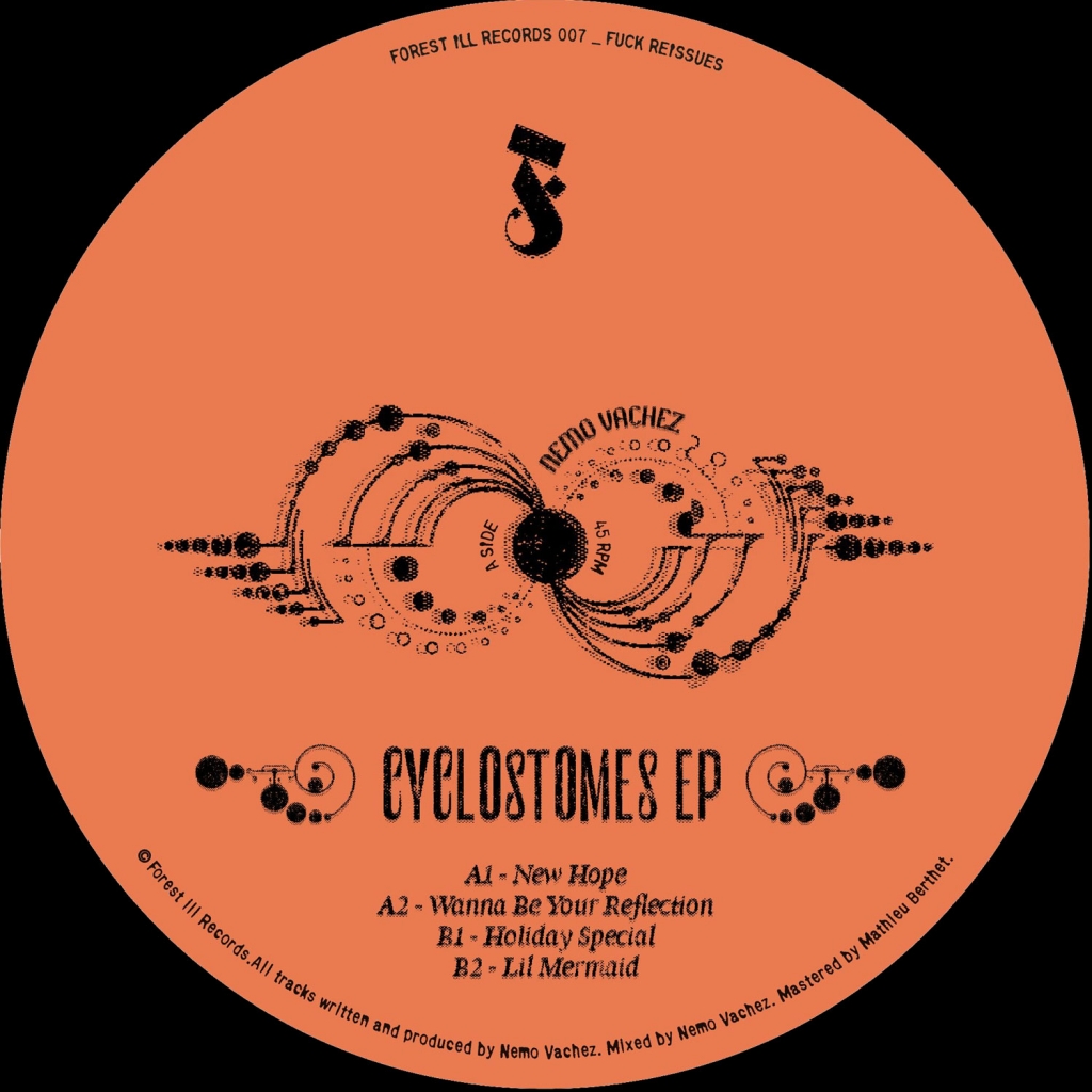( FIR 007 ) NEMO VACHEZ - Cyclostomes EP (12" Vinyl) Forest Ill Records