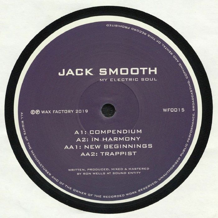 (  WF 015 ) Jack SMOOTH - My Electric Soul (12") Wax Factory